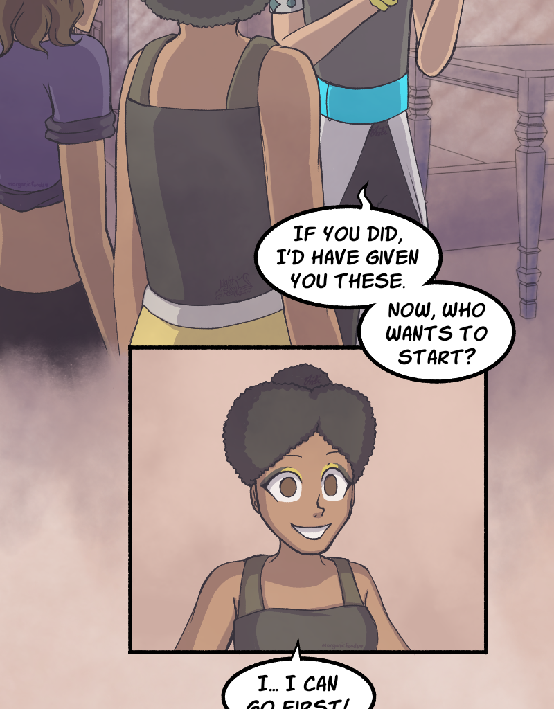 Light Rising - Episode 25, Page 1: Stuck Together Pages 76,77,78&79