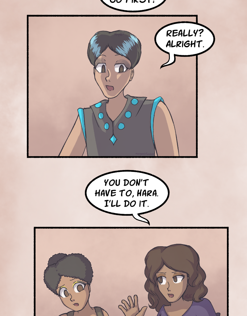 Light Rising - Episode 25, Page 1: Stuck Together Pages 76,77,78&79