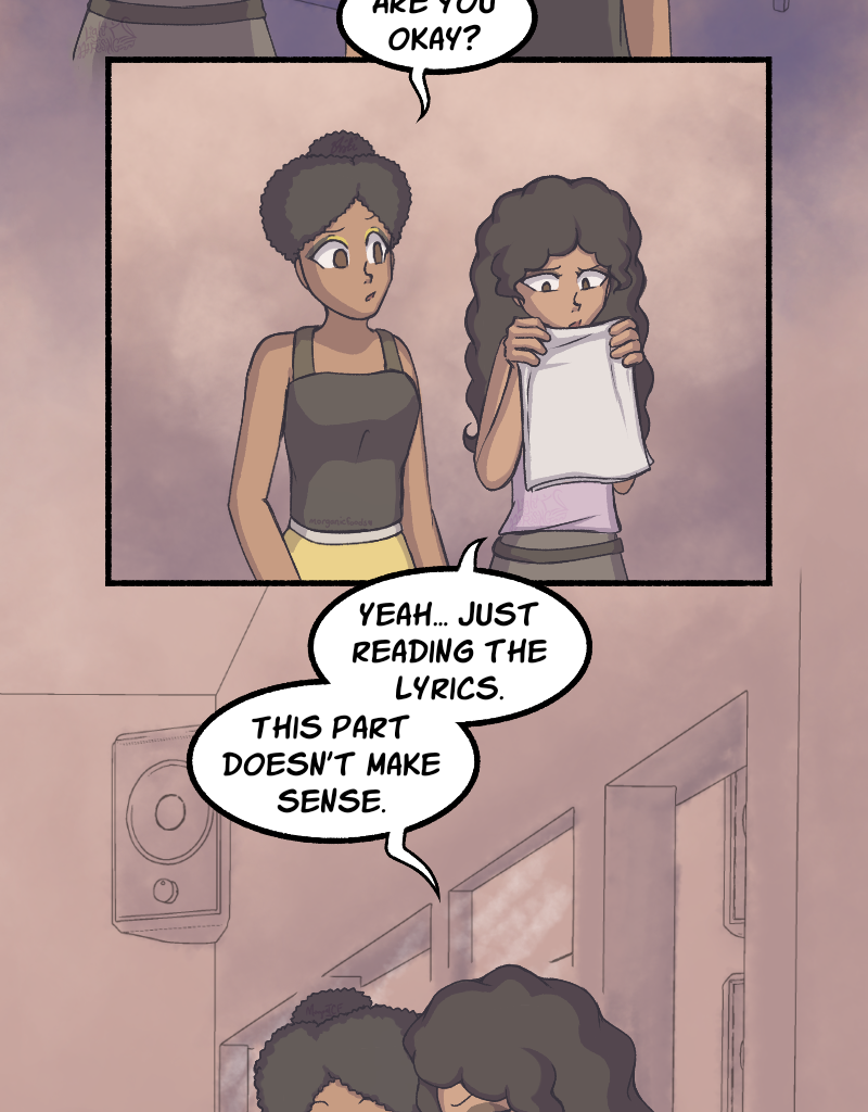 Light Rising - Episode 25, Page 1: Stuck Together Pages 76,77,78&79