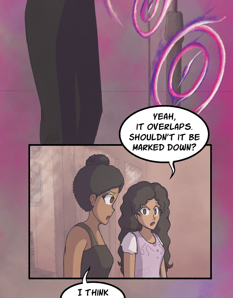 Light Rising - Episode 25, Page 2: Stuck Together Pages 76,77,78&79