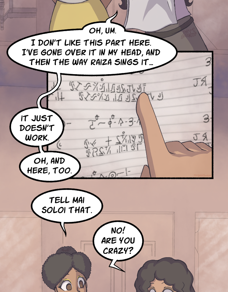 Light Rising - Episode 25, Page 2: Stuck Together Pages 76,77,78&79