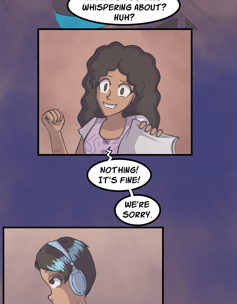 Light Rising - Episode 25, Page 2: Stuck Together Pages 76,77,78&79