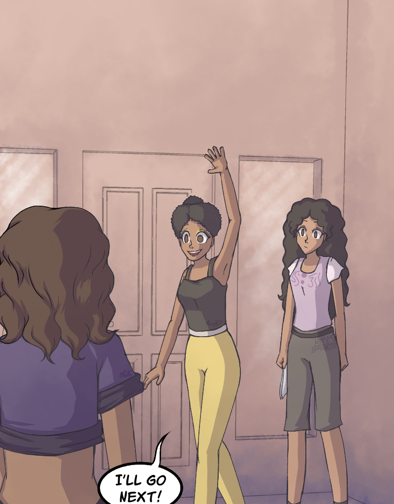 Light Rising - Episode 25, Page 3: Stuck Together Pages 76,77,78&79