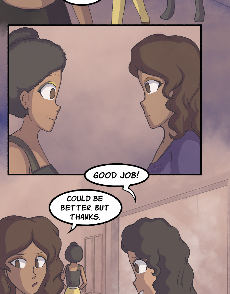 Light Rising - Episode 25, Page 3: Stuck Together Pages 76,77,78&79