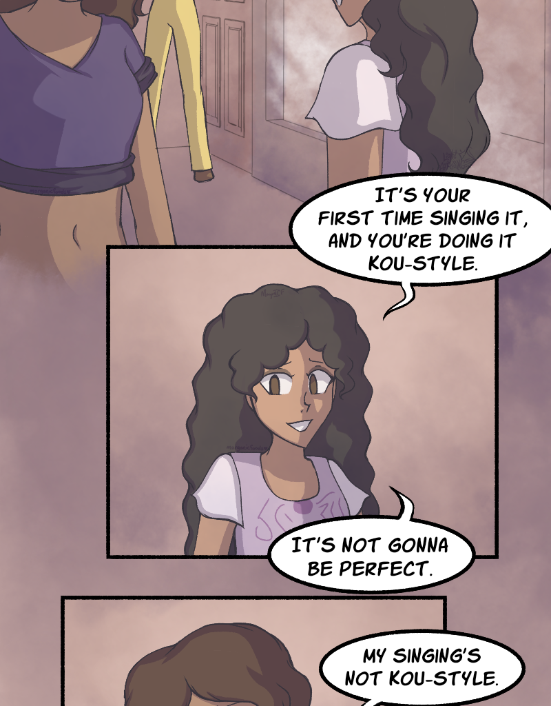 Light Rising - Episode 25, Page 3: Stuck Together Pages 76,77,78&79