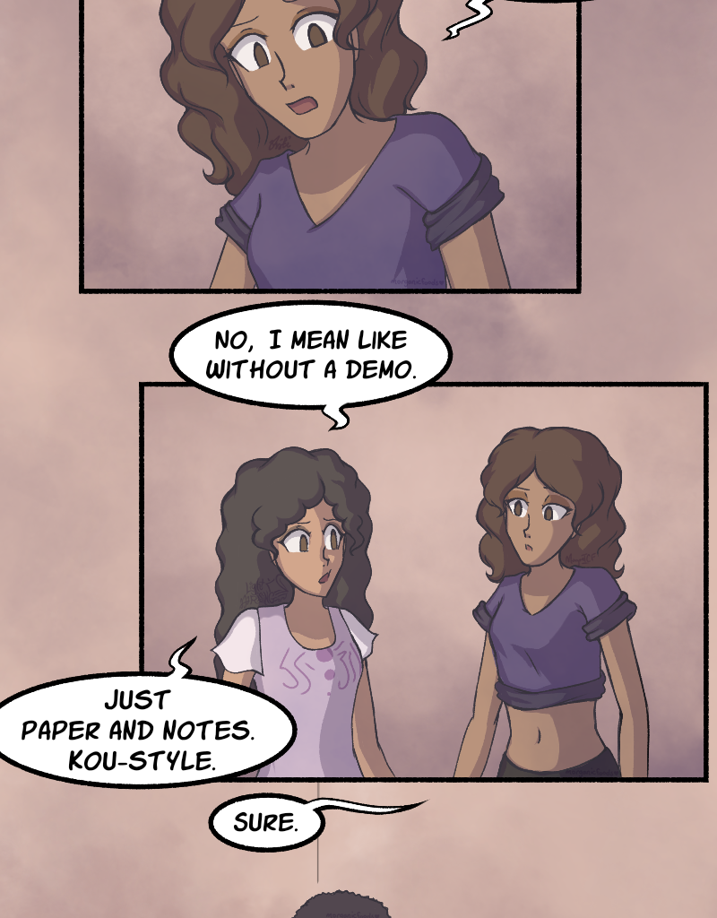 Light Rising - Episode 25, Page 3: Stuck Together Pages 76,77,78&79