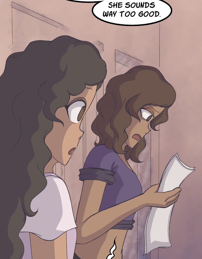 Light Rising - Episode 25, Page 4: Stuck Together Pages 76,77,78&79