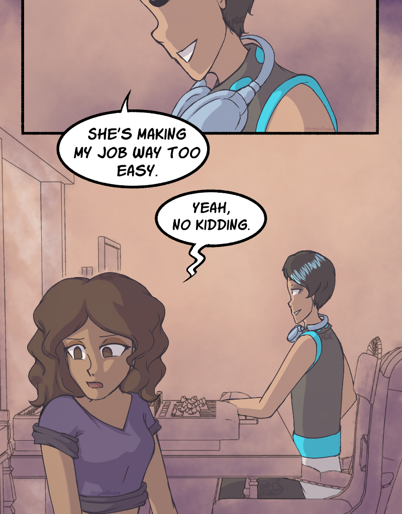 Light Rising - Episode 26, Page 1: Stuck Together Pages 80&81