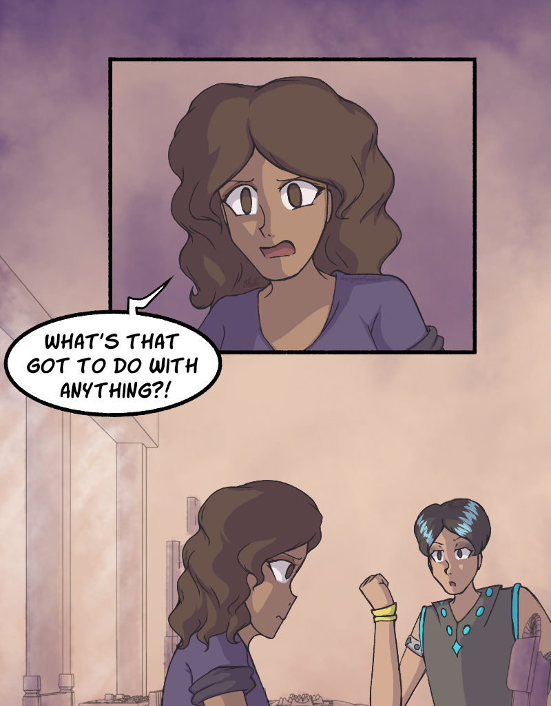 Light Rising - Episode 26, Page 2: Stuck Together Pages 80&81