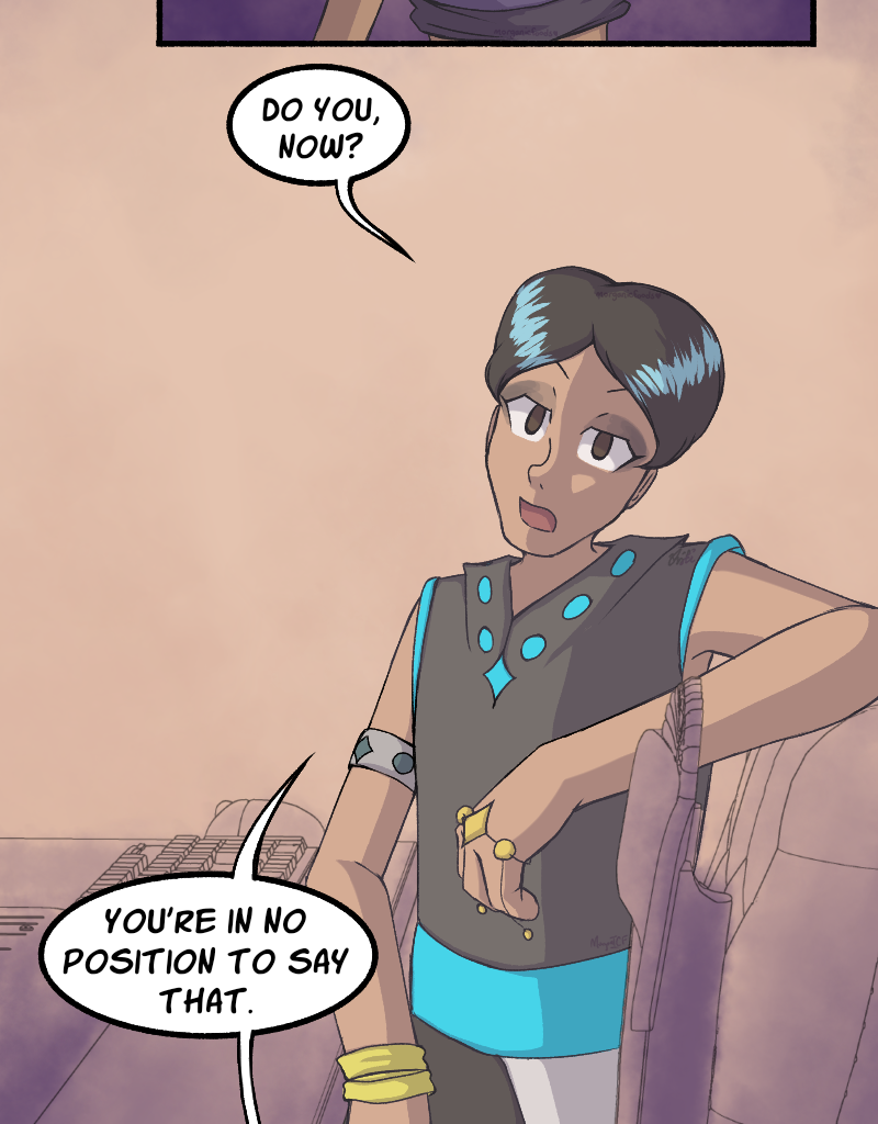 Light Rising - Episode 26, Page 2: Stuck Together Pages 80&81