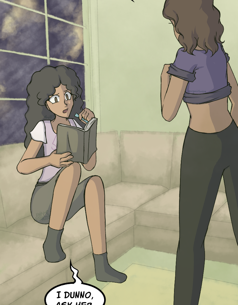 Light Rising - Episode 27, Page 1: Stuck Together Pages 82&83