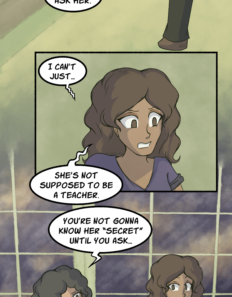 Light Rising - Episode 27, Page 1: Stuck Together Pages 82&83