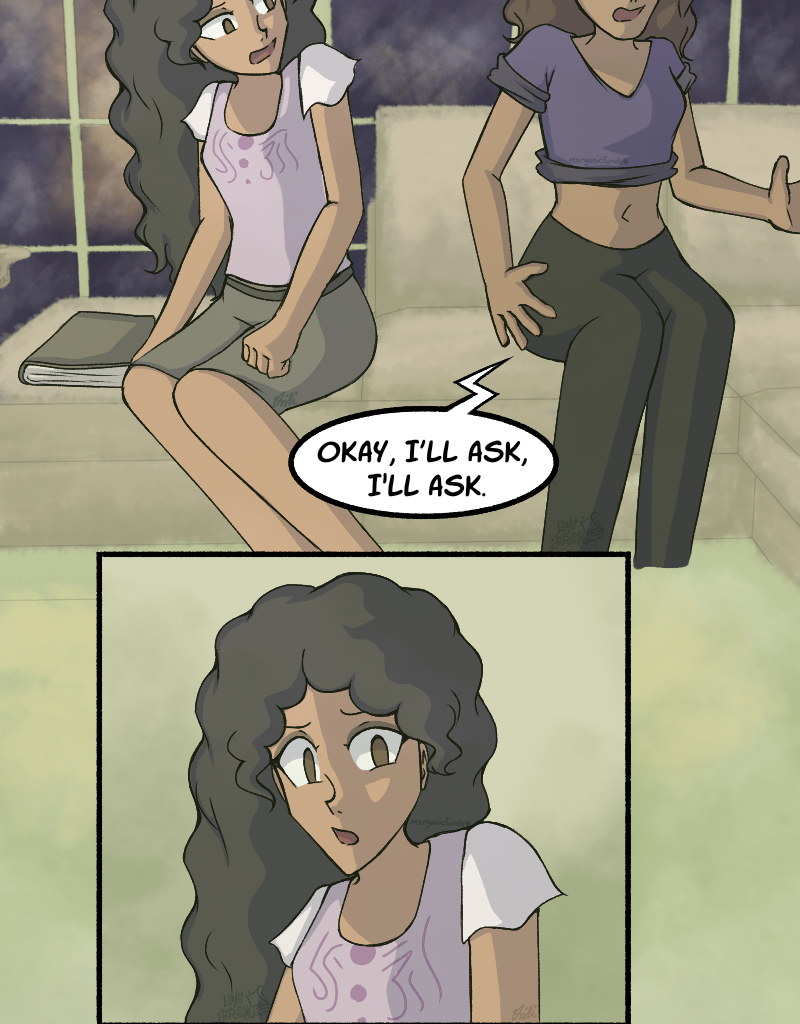 Light Rising - Episode 27, Page 1: Stuck Together Pages 82&83