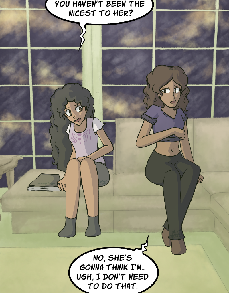 Light Rising - Episode 27, Page 1: Stuck Together Pages 82&83