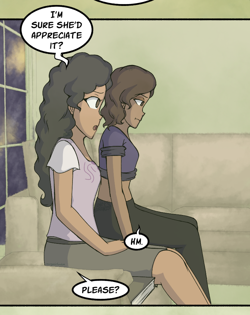 Light Rising - Episode 27, Page 1: Stuck Together Pages 82&83