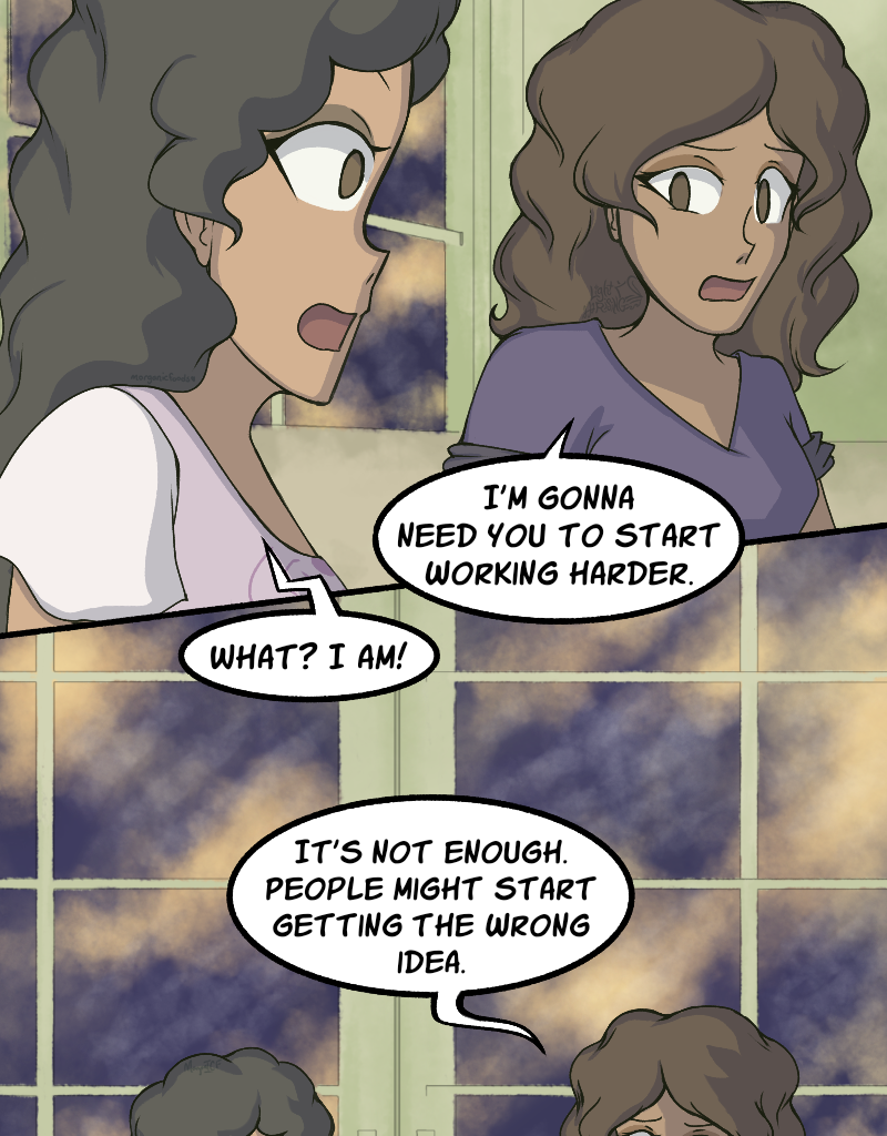 Light Rising - Episode 27, Page 2: Stuck Together Pages 82&83
