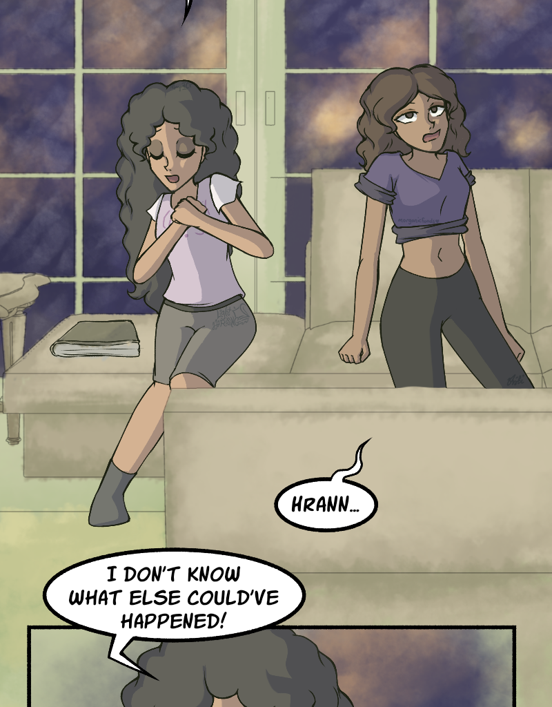 Light Rising - Episode 27, Page 2: Stuck Together Pages 82&83