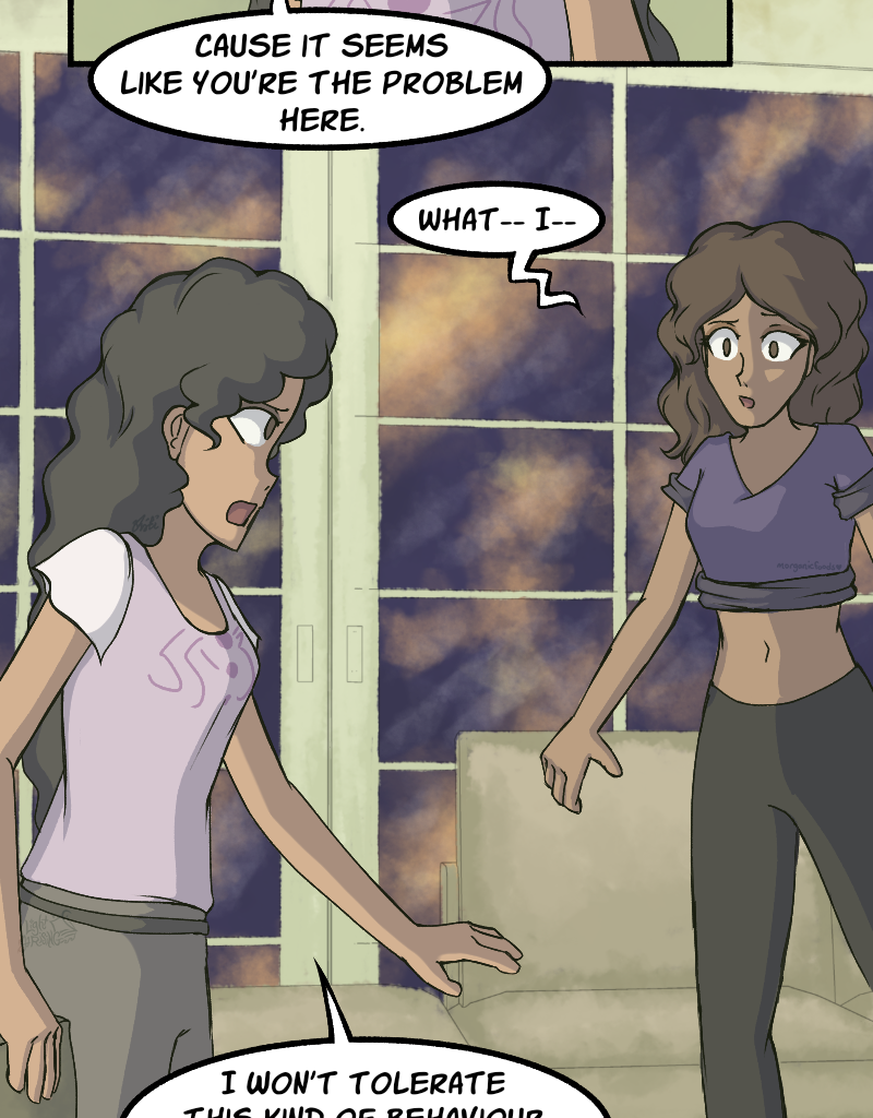 Light Rising - Episode 27, Page 2: Stuck Together Pages 82&83