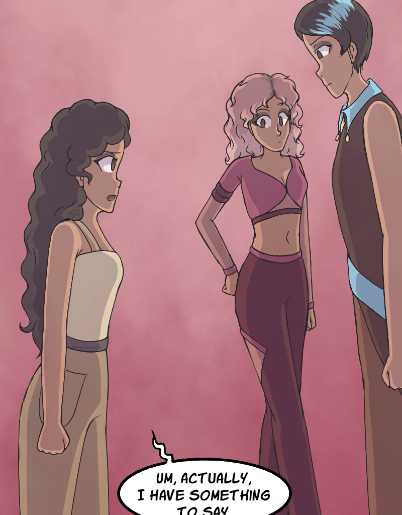 Light Rising - Episode 28, Page 2: Stuck Together Pages 84,85,86&87