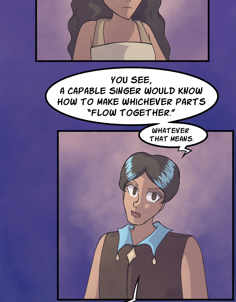 Light Rising - Episode 28, Page 3: Stuck Together Pages 84,85,86&87