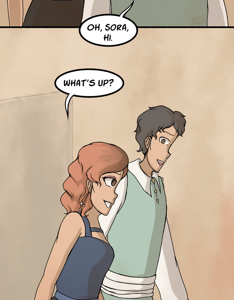 Light Rising - Episode 29, Page 1: Stuck Together Pages 88,89,90&91