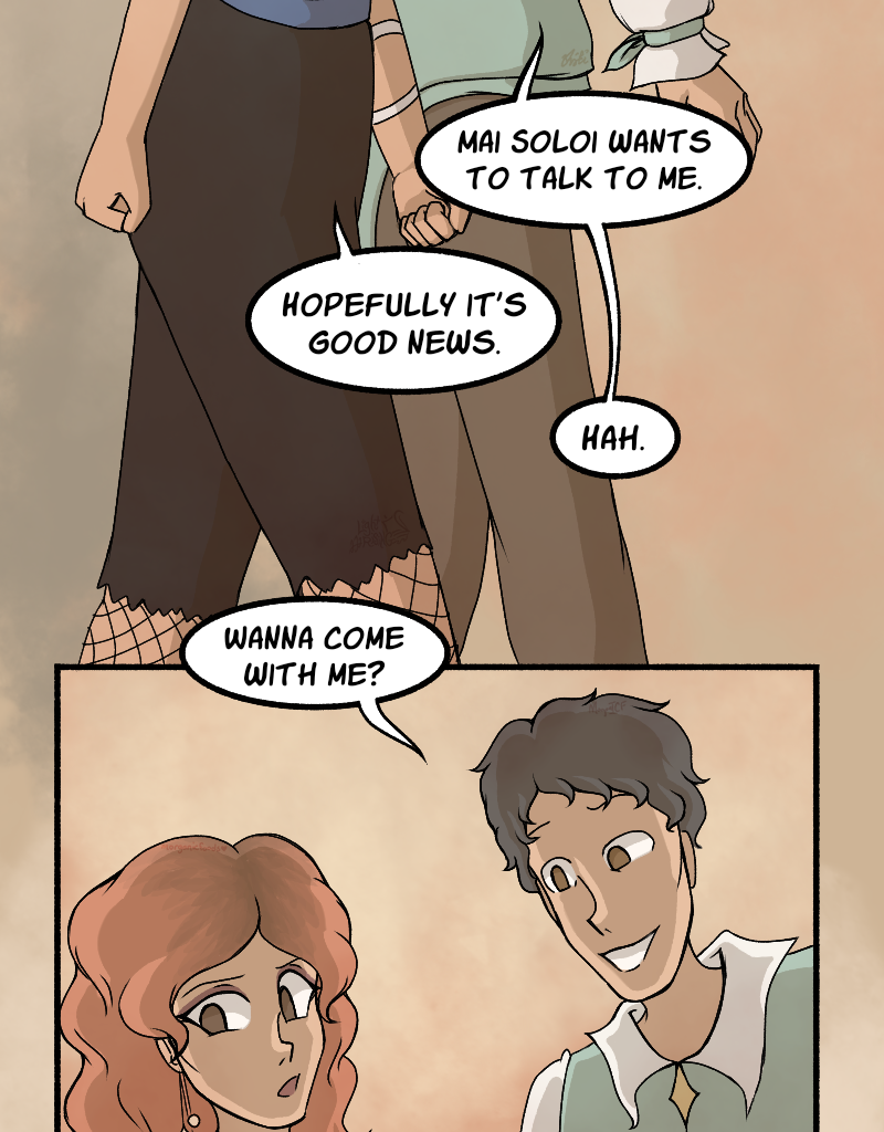 Light Rising - Episode 29, Page 1: Stuck Together Pages 88,89,90&91