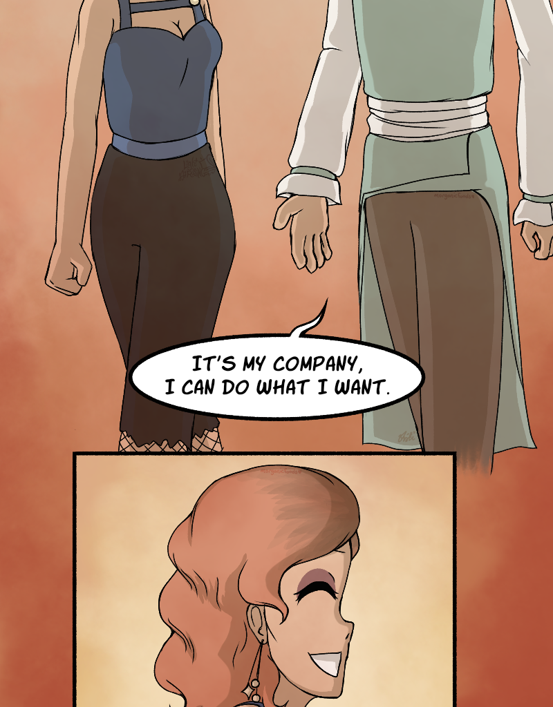 Light Rising - Episode 29, Page 1: Stuck Together Pages 88,89,90&91