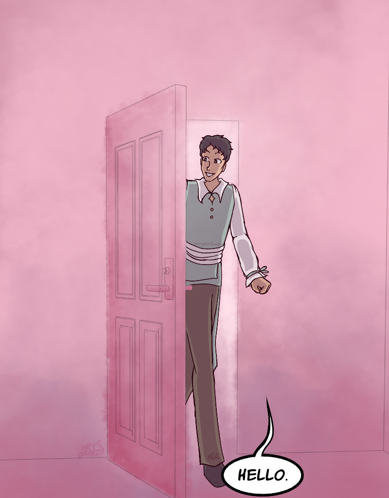 Light Rising - Episode 29, Page 2: Stuck Together Pages 88,89,90&91