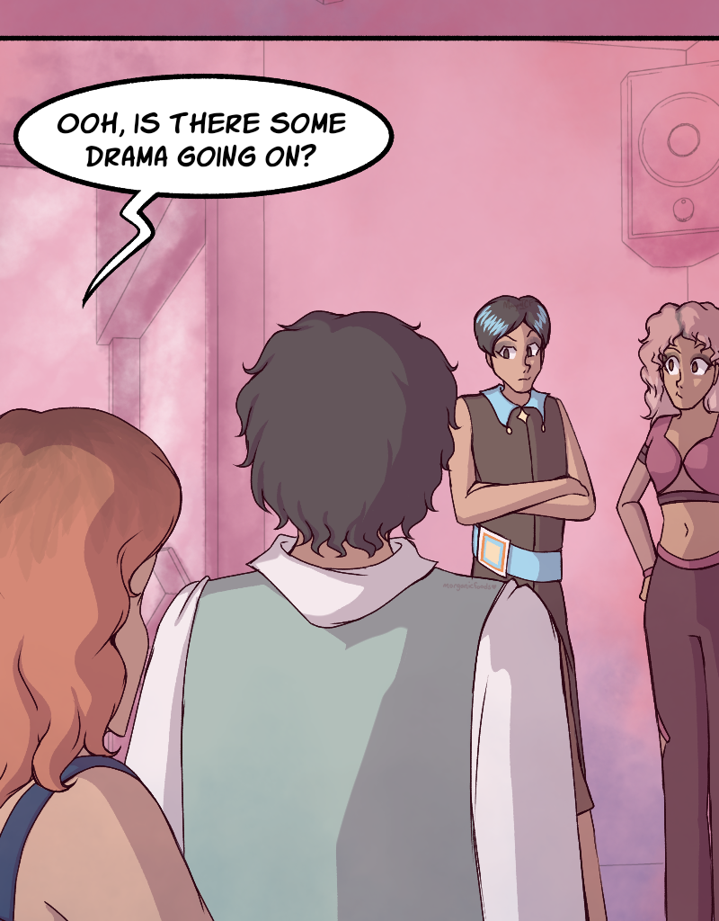 Light Rising - Episode 29, Page 2: Stuck Together Pages 88,89,90&91