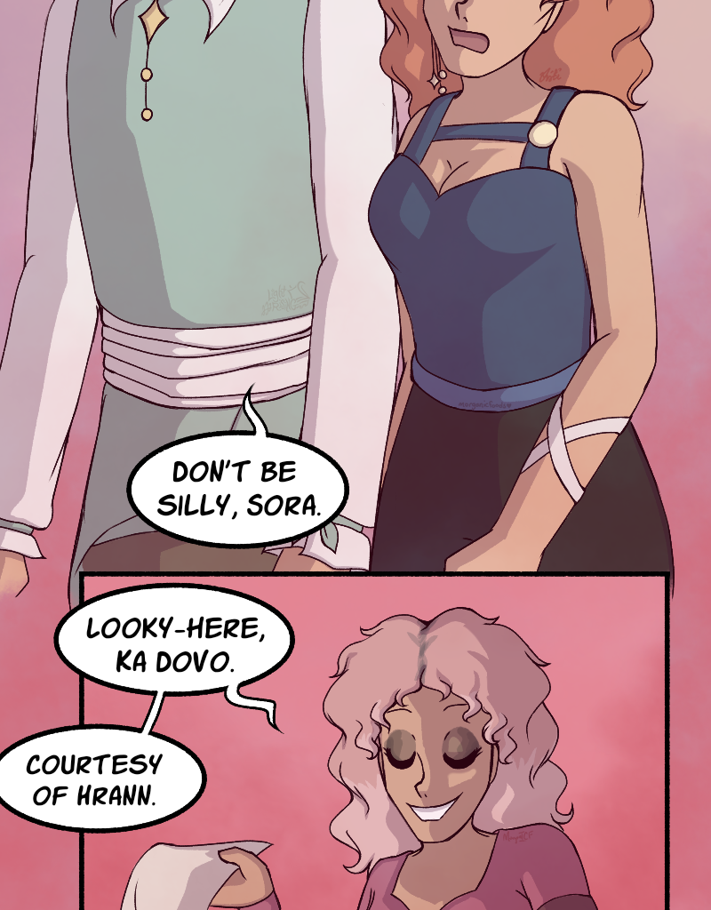 Light Rising - Episode 29, Page 2: Stuck Together Pages 88,89,90&91
