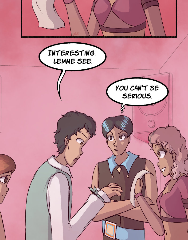 Light Rising - Episode 29, Page 2: Stuck Together Pages 88,89,90&91
