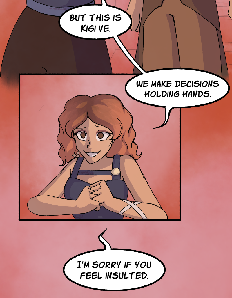 Light Rising - Episode 29, Page 3: Stuck Together Pages 88,89,90&91