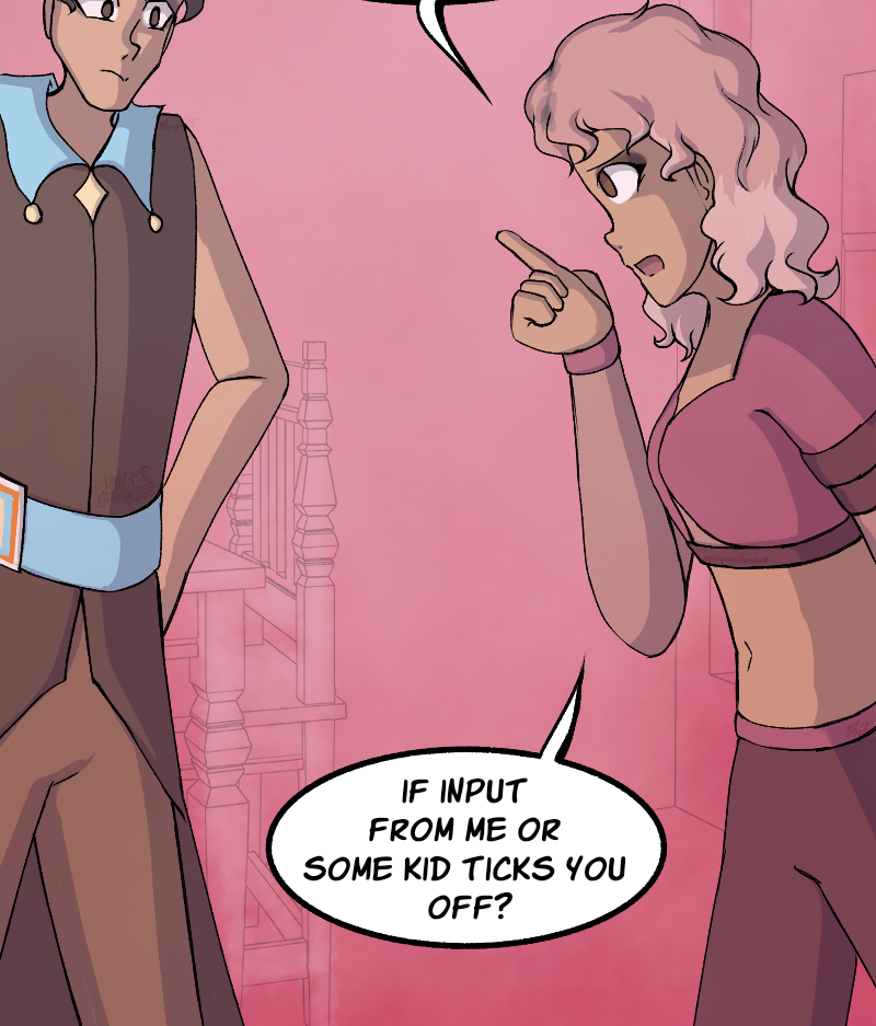 Light Rising - Episode 29, Page 3: Stuck Together Pages 88,89,90&91