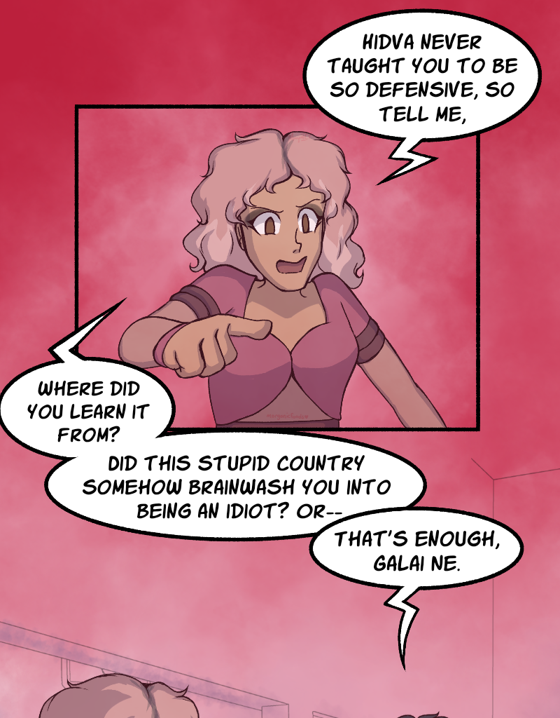Light Rising - Episode 29, Page 4: Stuck Together Pages 88,89,90&91
