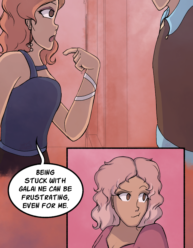 Light Rising - Episode 29, Page 4: Stuck Together Pages 88,89,90&91
