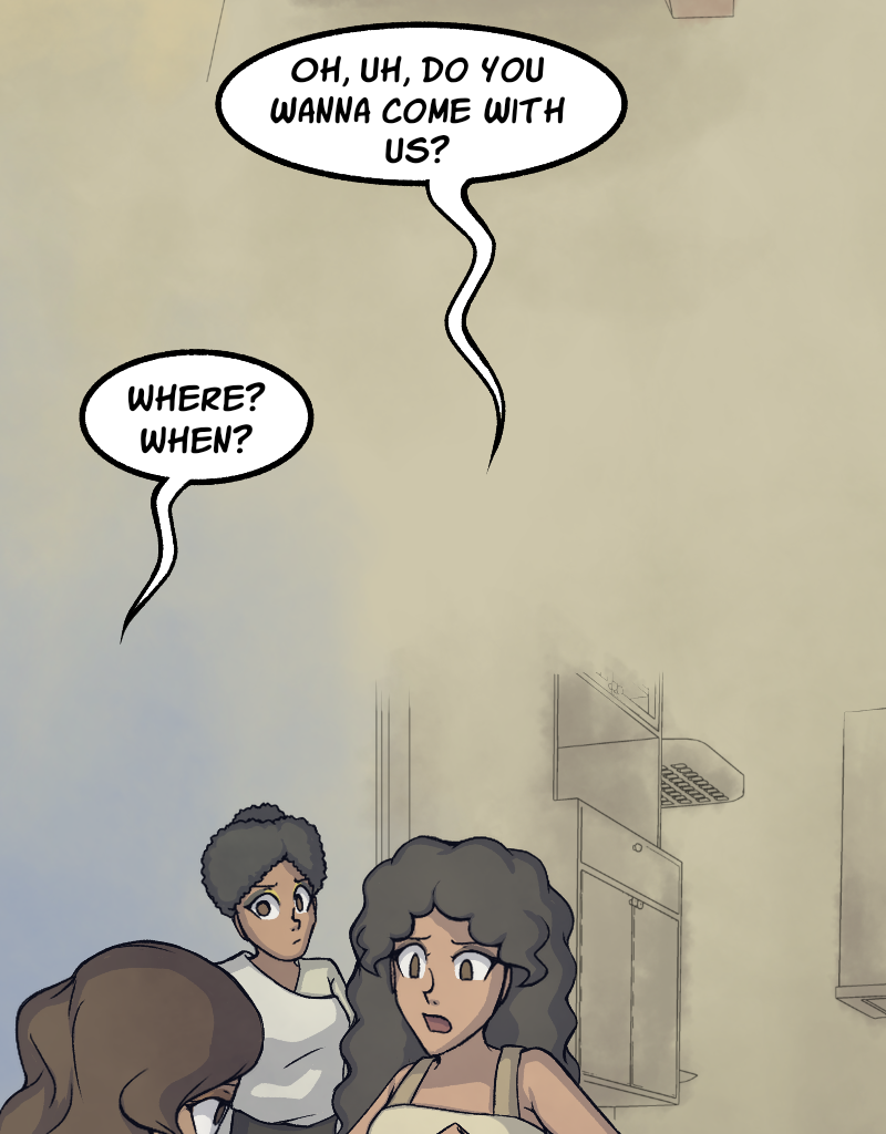 Light Rising - Episode 30, Page 1: Stuck Together Pages 92,93,94&95