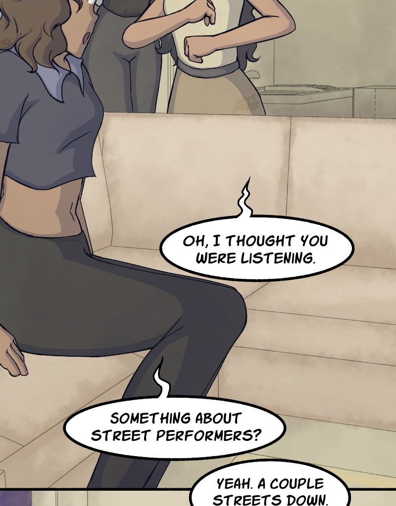 Light Rising - Episode 30, Page 1: Stuck Together Pages 92,93,94&95