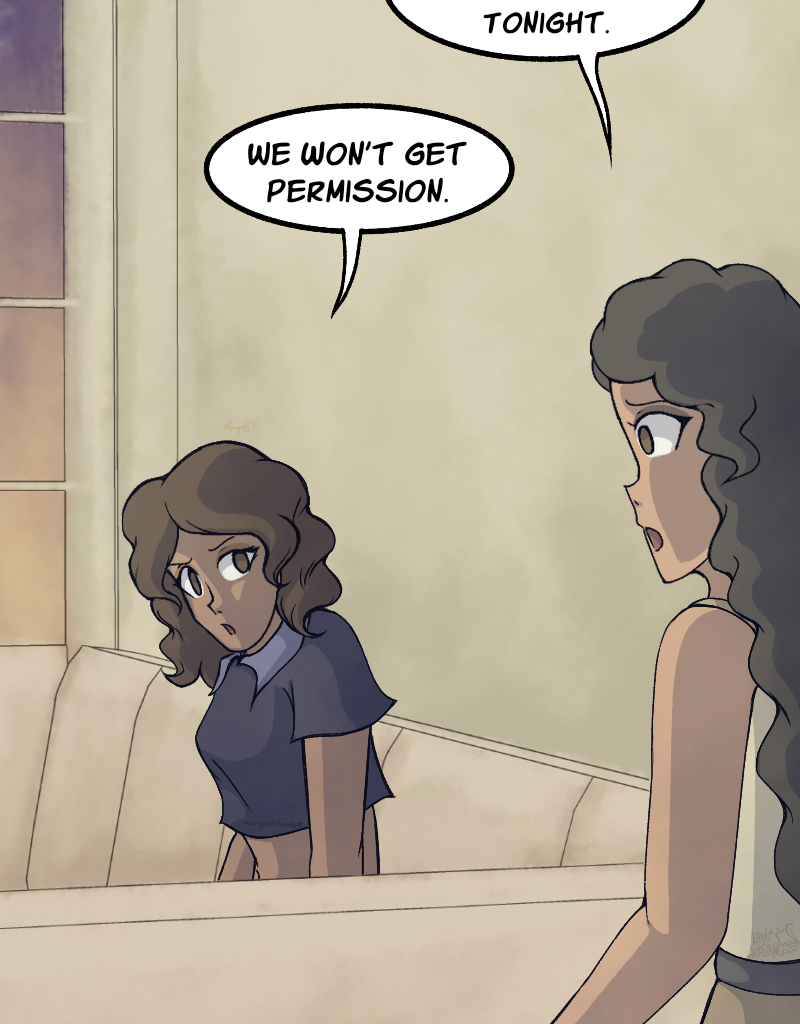 Light Rising - Episode 30, Page 1: Stuck Together Pages 92,93,94&95