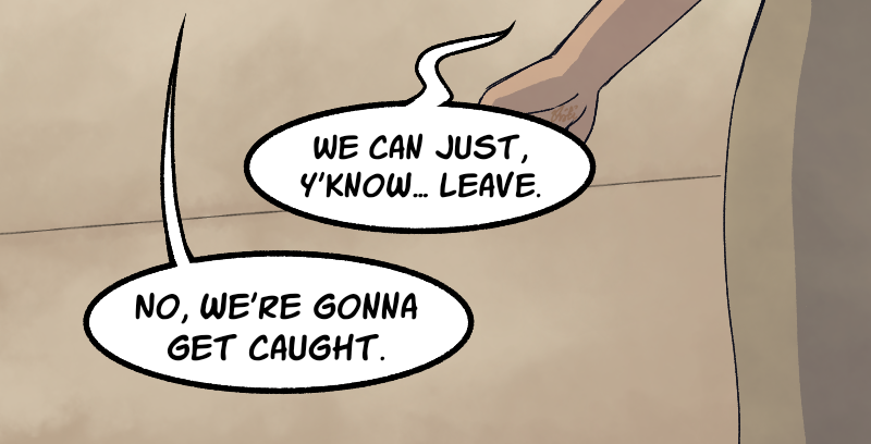 Light Rising - Episode 30, Page 1: Stuck Together Pages 92,93,94&95