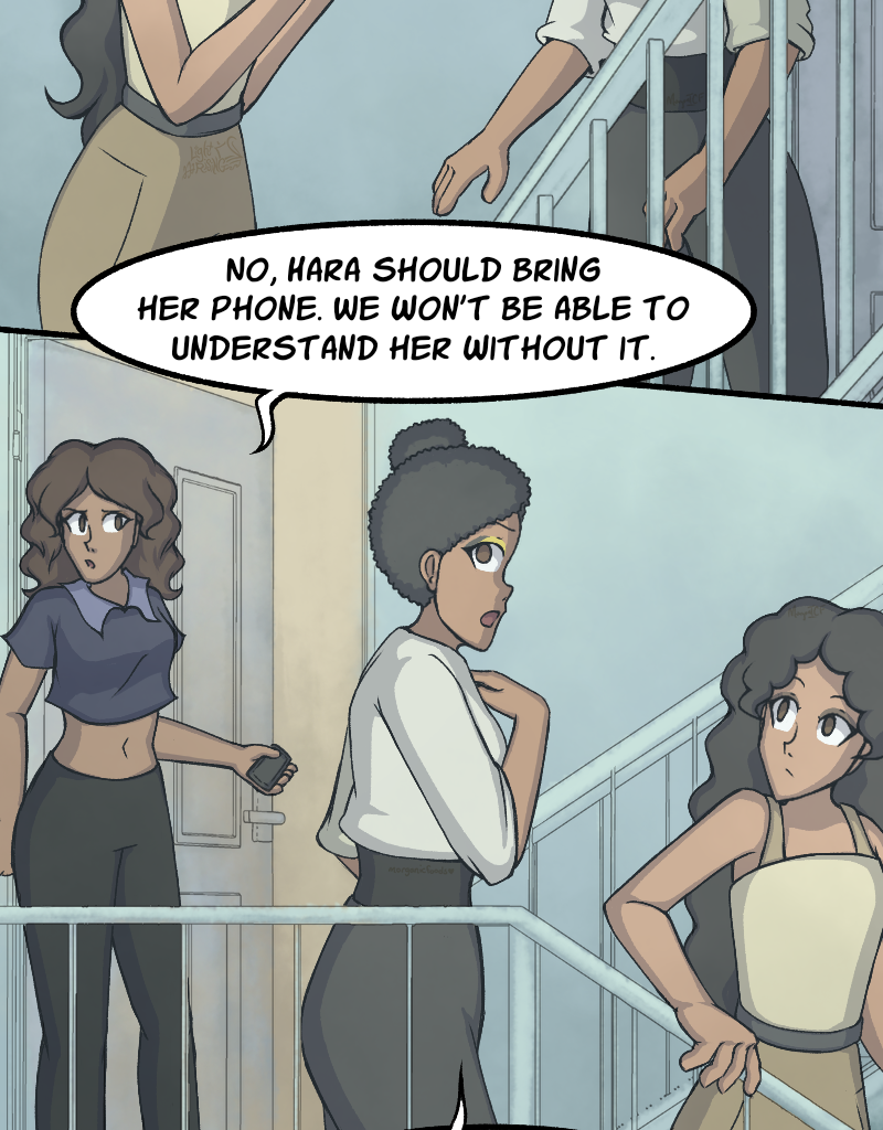 Light Rising - Episode 30, Page 3: Stuck Together Pages 92,93,94&95