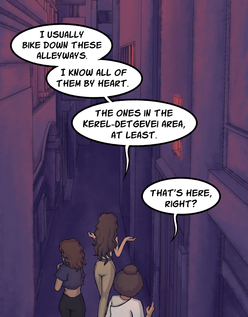 Light Rising - Episode 30, Page 4: Stuck Together Pages 92,93,94&95