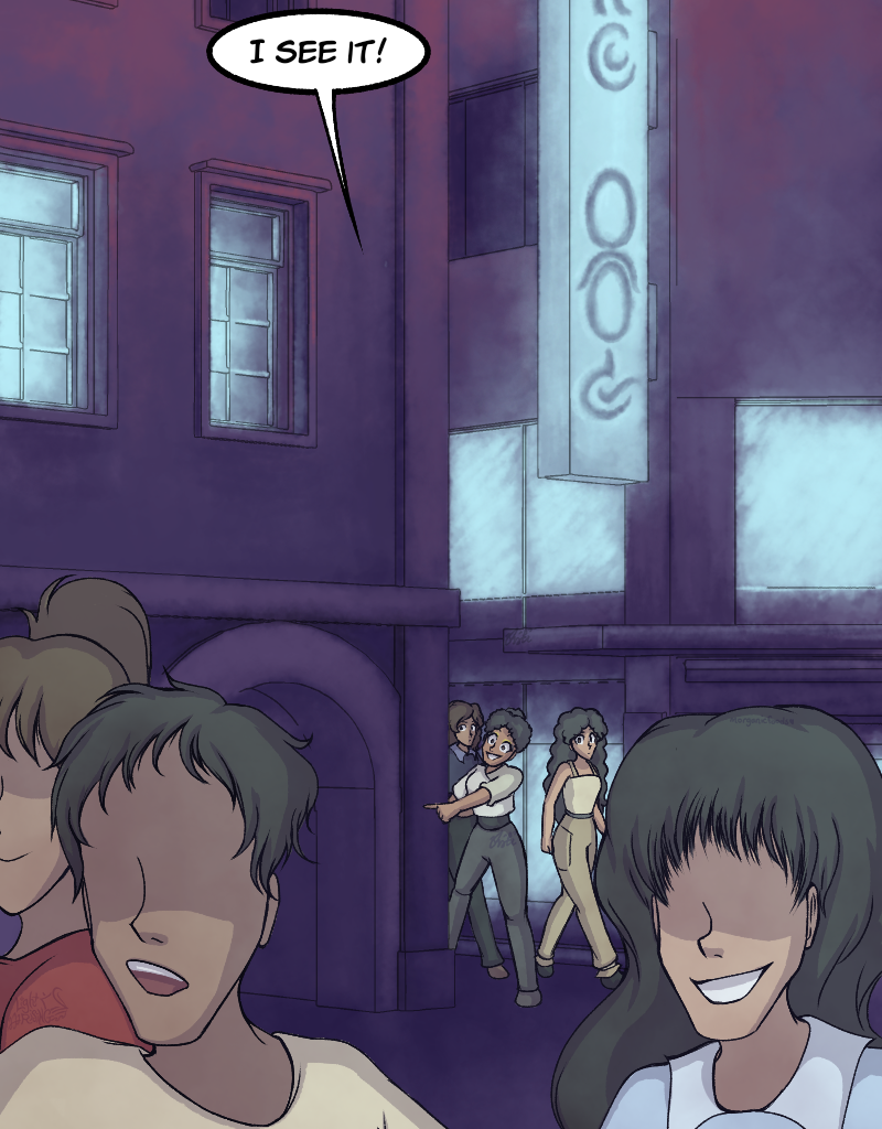 Light Rising - Episode 30, Page 4: Stuck Together Pages 92,93,94&95