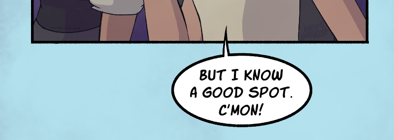 Light Rising - Episode 30, Page 4: Stuck Together Pages 92,93,94&95