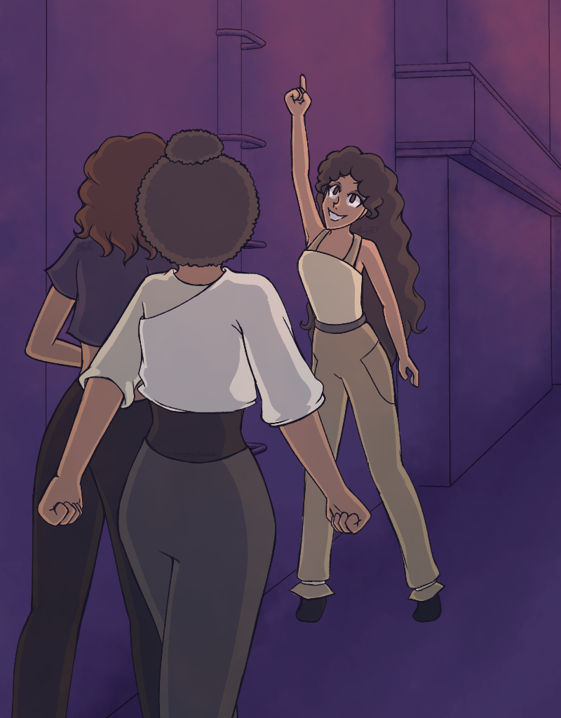 Light Rising - Episode 31, Page 1: Stuck Together Pages 96&97