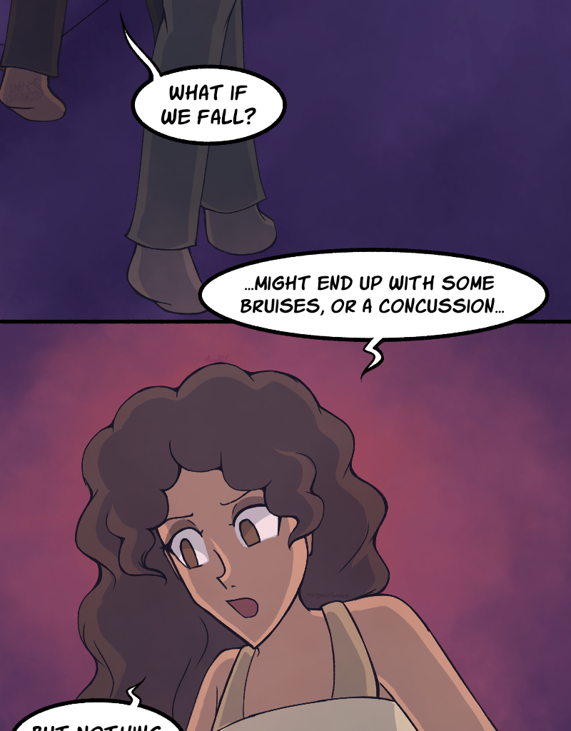 Light Rising - Episode 31, Page 1: Stuck Together Pages 96&97