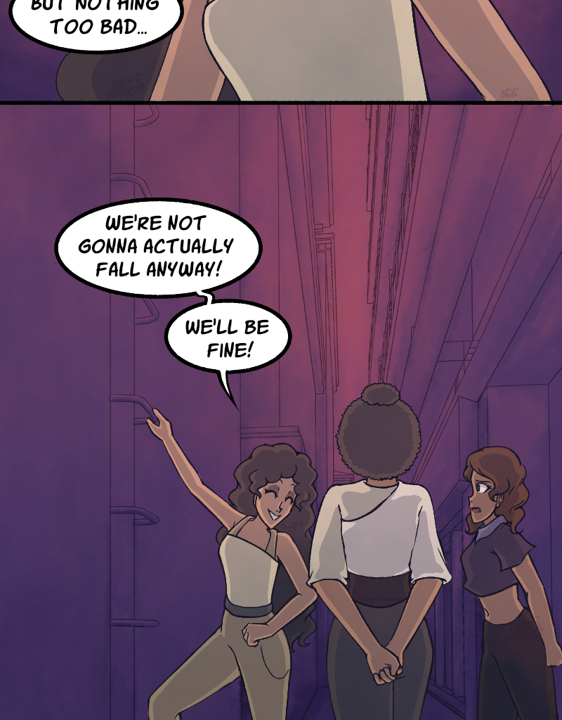 Light Rising - Episode 31, Page 1: Stuck Together Pages 96&97