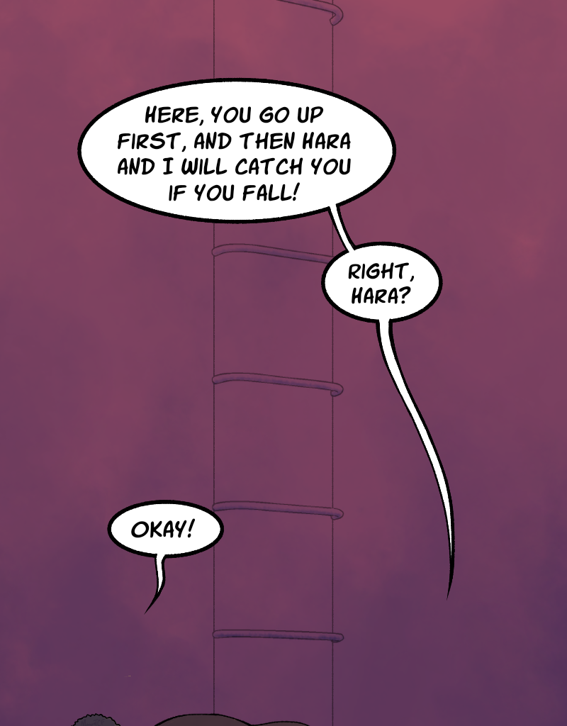 Light Rising - Episode 31, Page 2: Stuck Together Pages 96&97