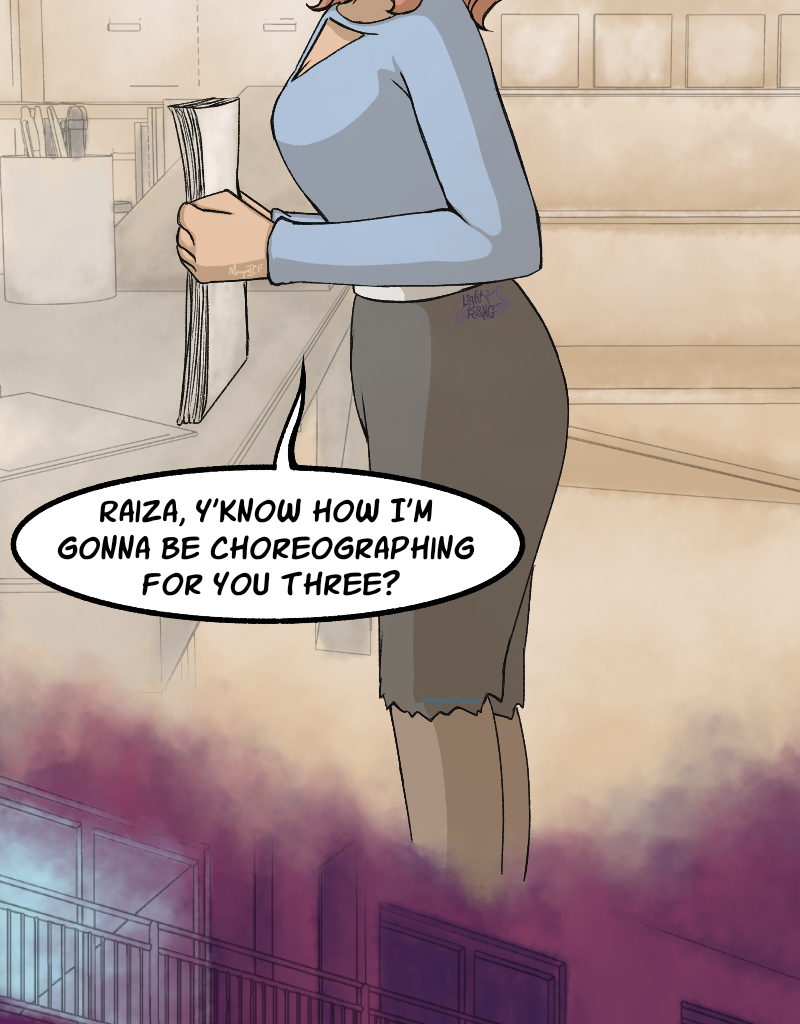 Light Rising - Episode 32, Page 1: Stuck Together Pages 98,99,100,101&102
