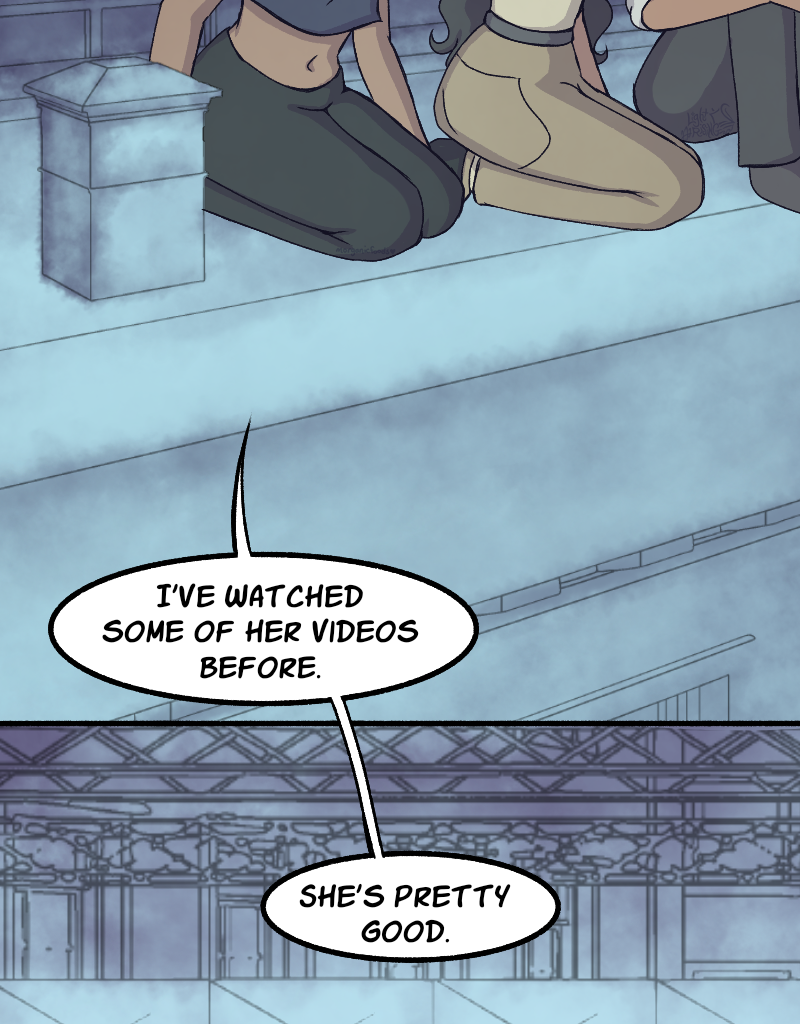 Light Rising - Episode 32, Page 1: Stuck Together Pages 98,99,100,101&102