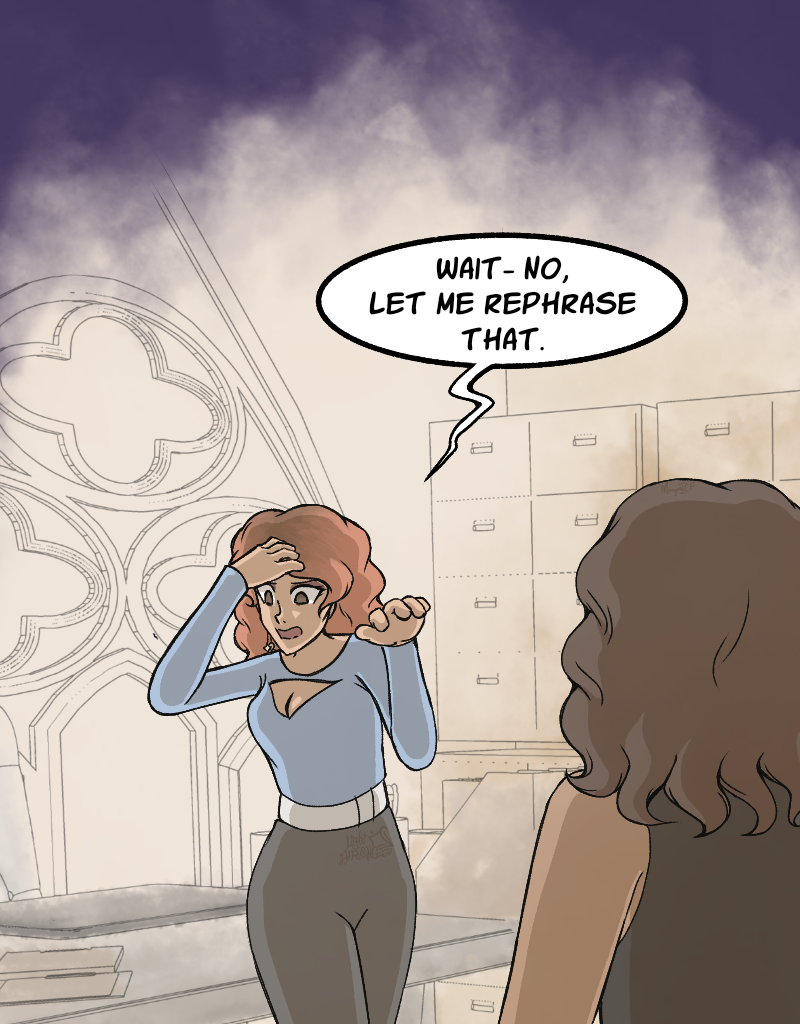 Light Rising - Episode 32, Page 3: Stuck Together Pages 98,99,100,101&102